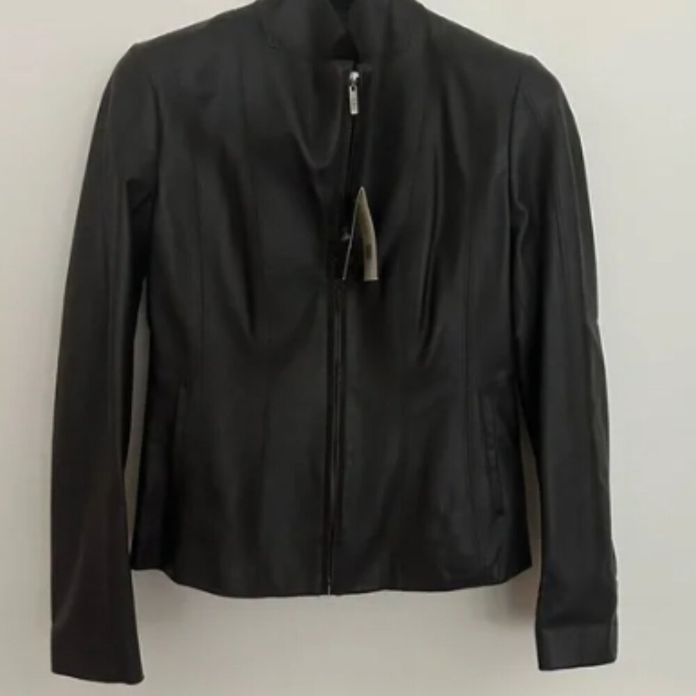Cole Haan Woman’s Leather Jacket